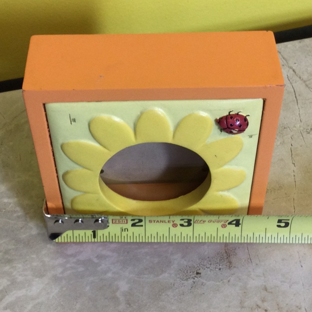 Two bright happy orange/yellow picture frame - Picture 5 of 14